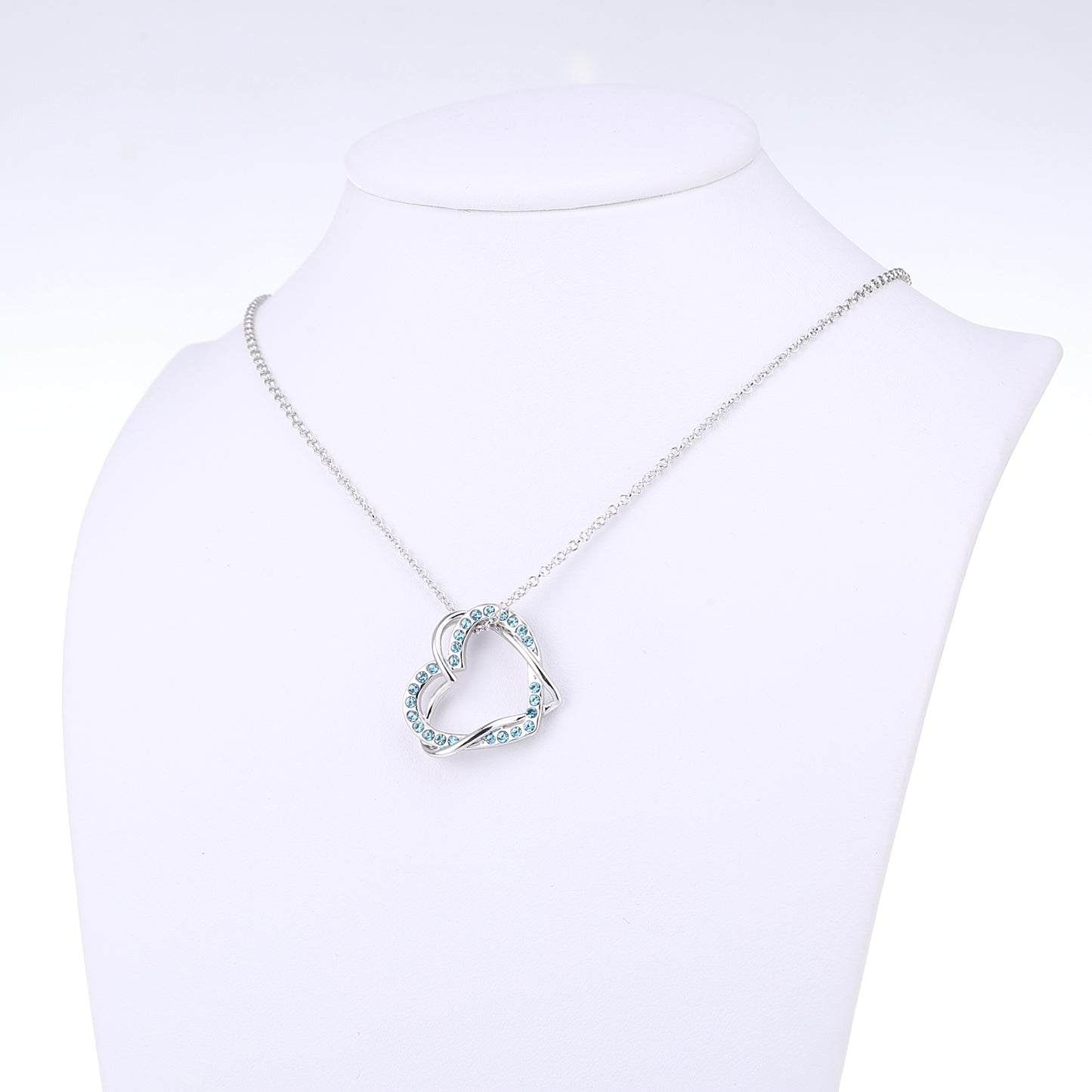 We are joint together Crystals Necklace