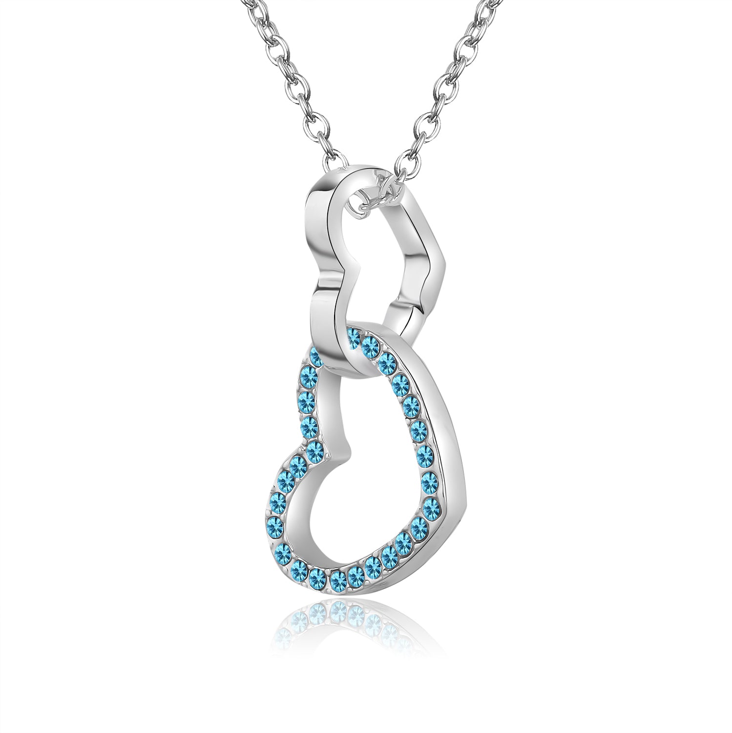 Love you forever Crystals Necklace