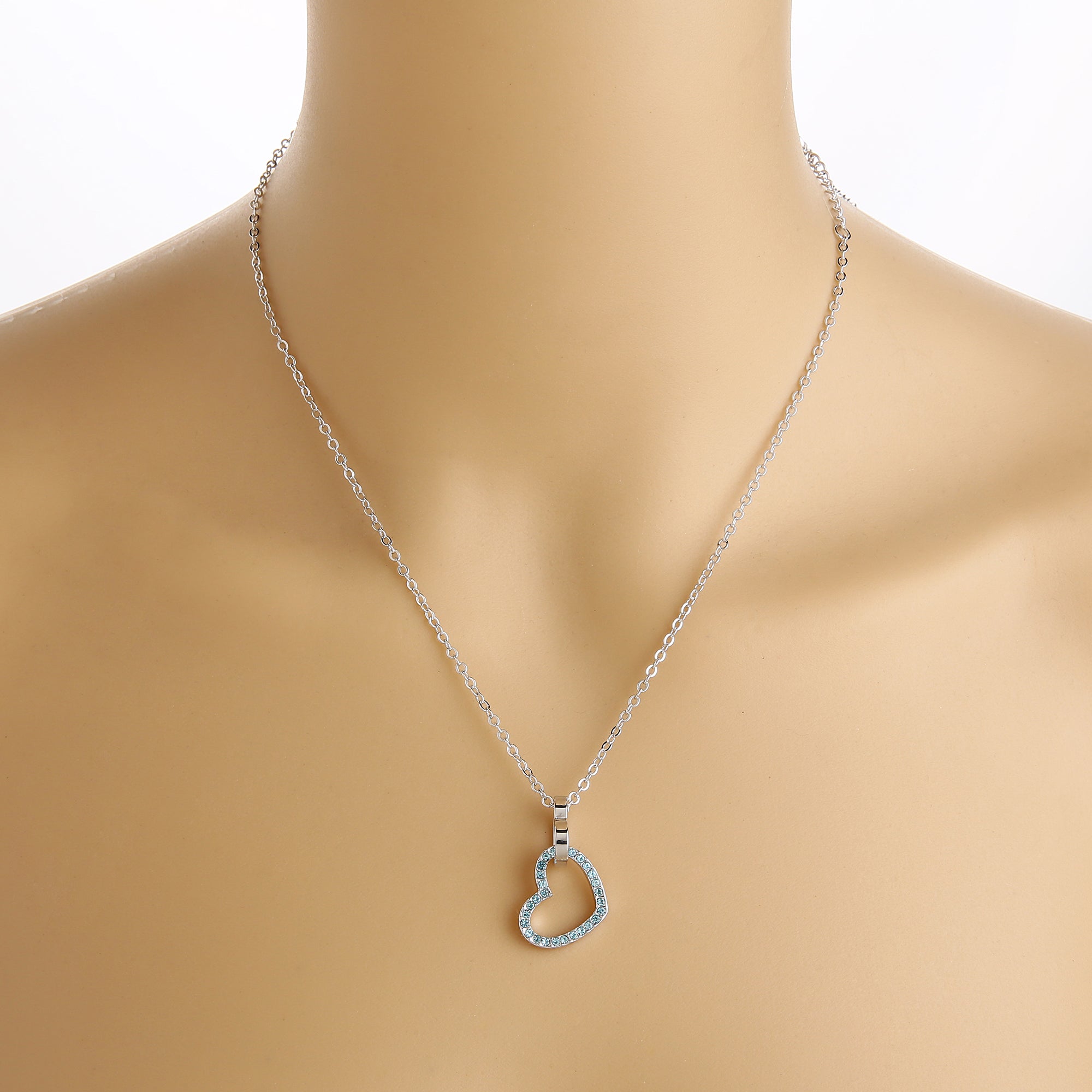 Love you forever Crystals Necklace