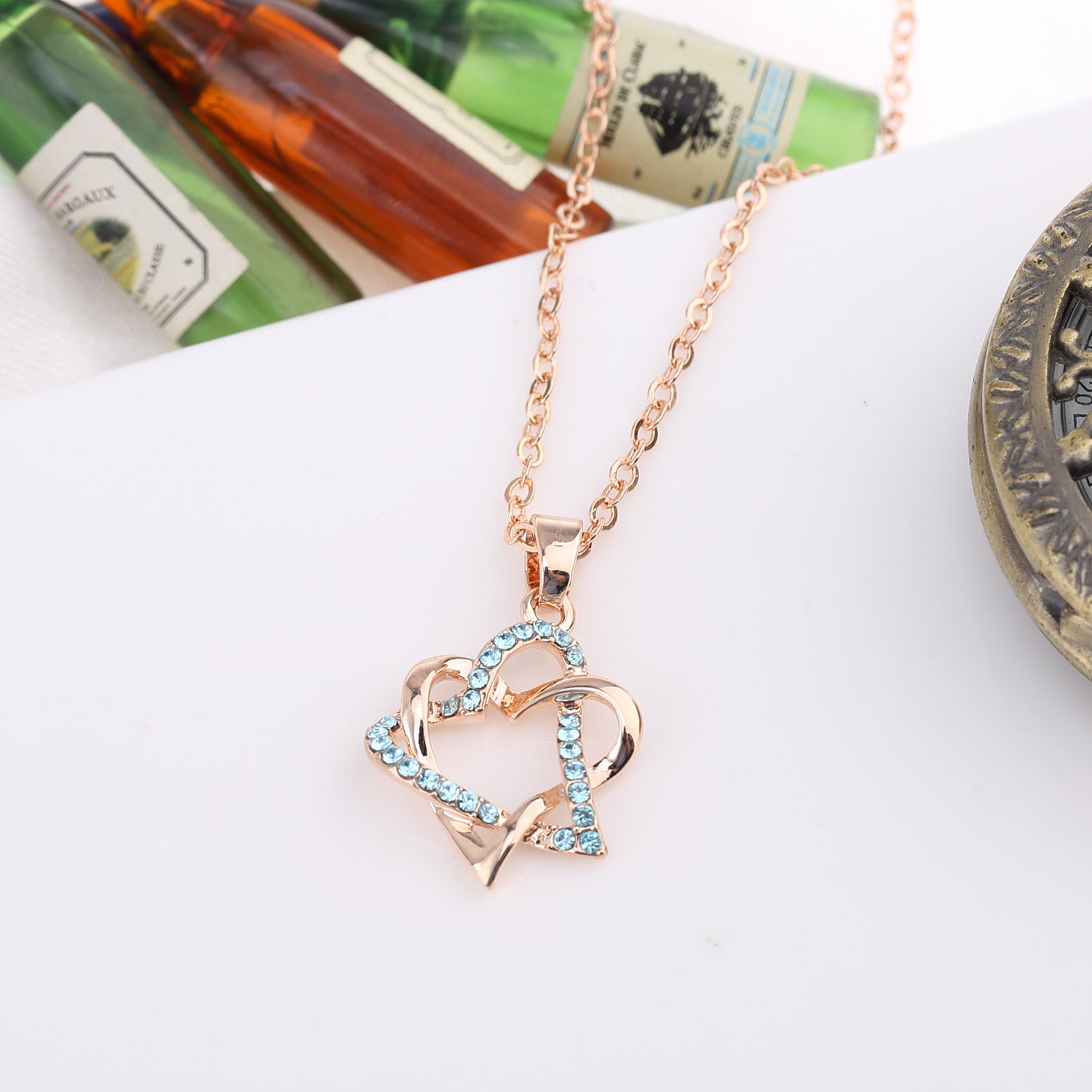 Love me very much Crystals Necklace