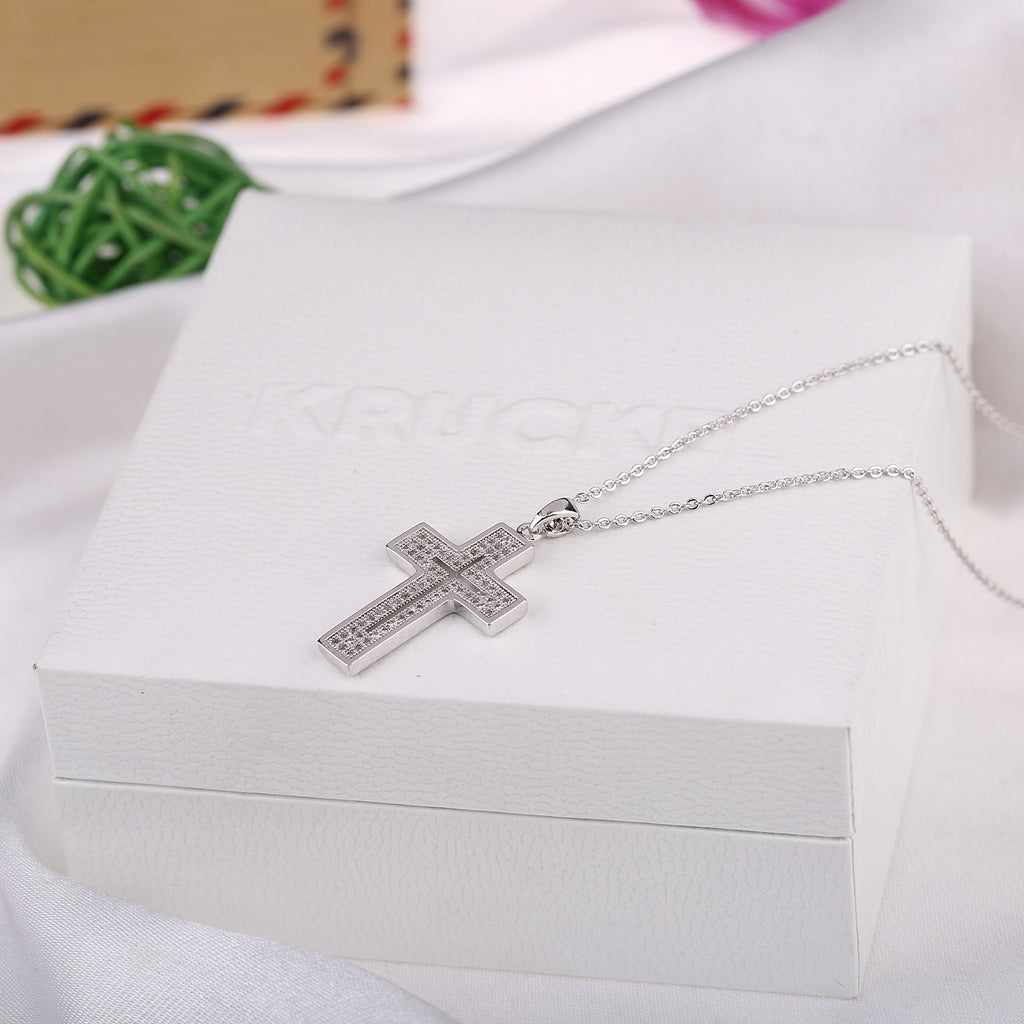 How Great Thou Art Swarovski Crystals Necklace