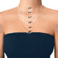 Sparkling Crystals Heart Necklace