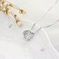 Sparkling Crystals Heart Necklace