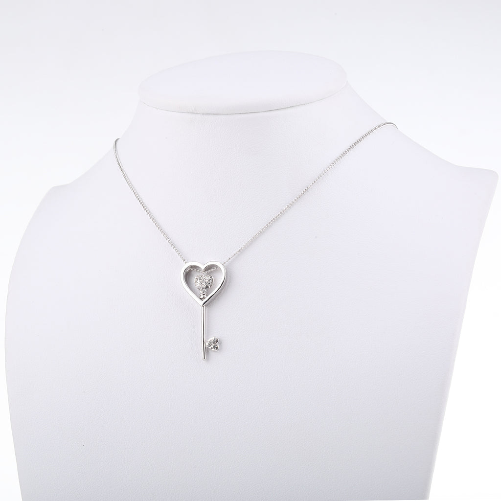 Key to Success Swarovski Crystal Necklace