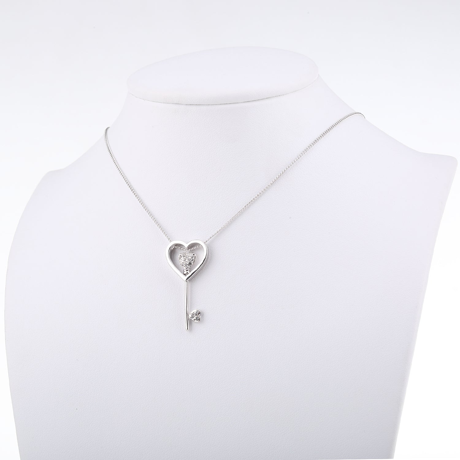 Key to Success Swarovski Crystal Necklace