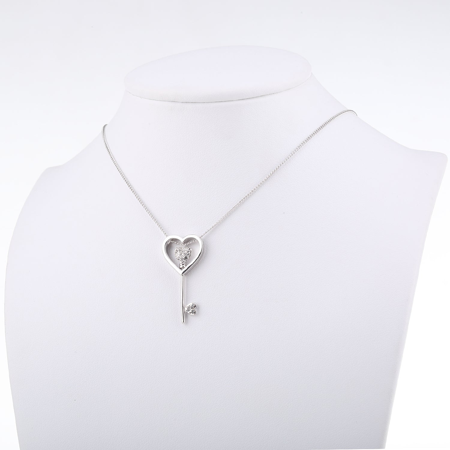 Dazzlor Swarovski Crystal Necklace set for women and girls