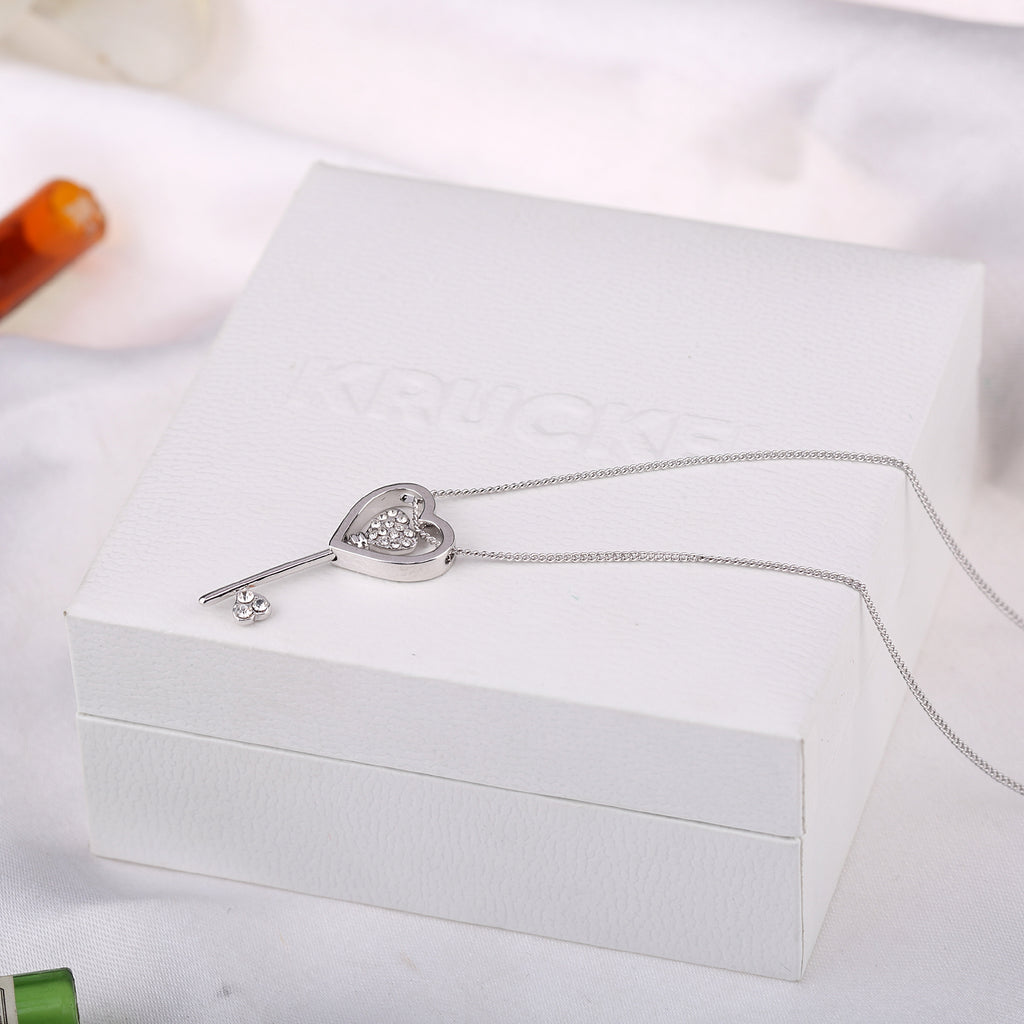 Key to Success Swarovski Crystal Necklace