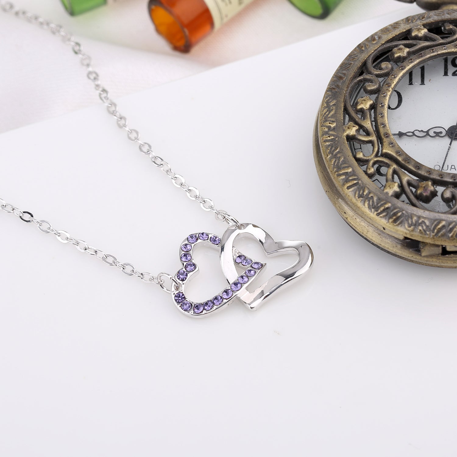 Meet your Heart Crystals Necklace