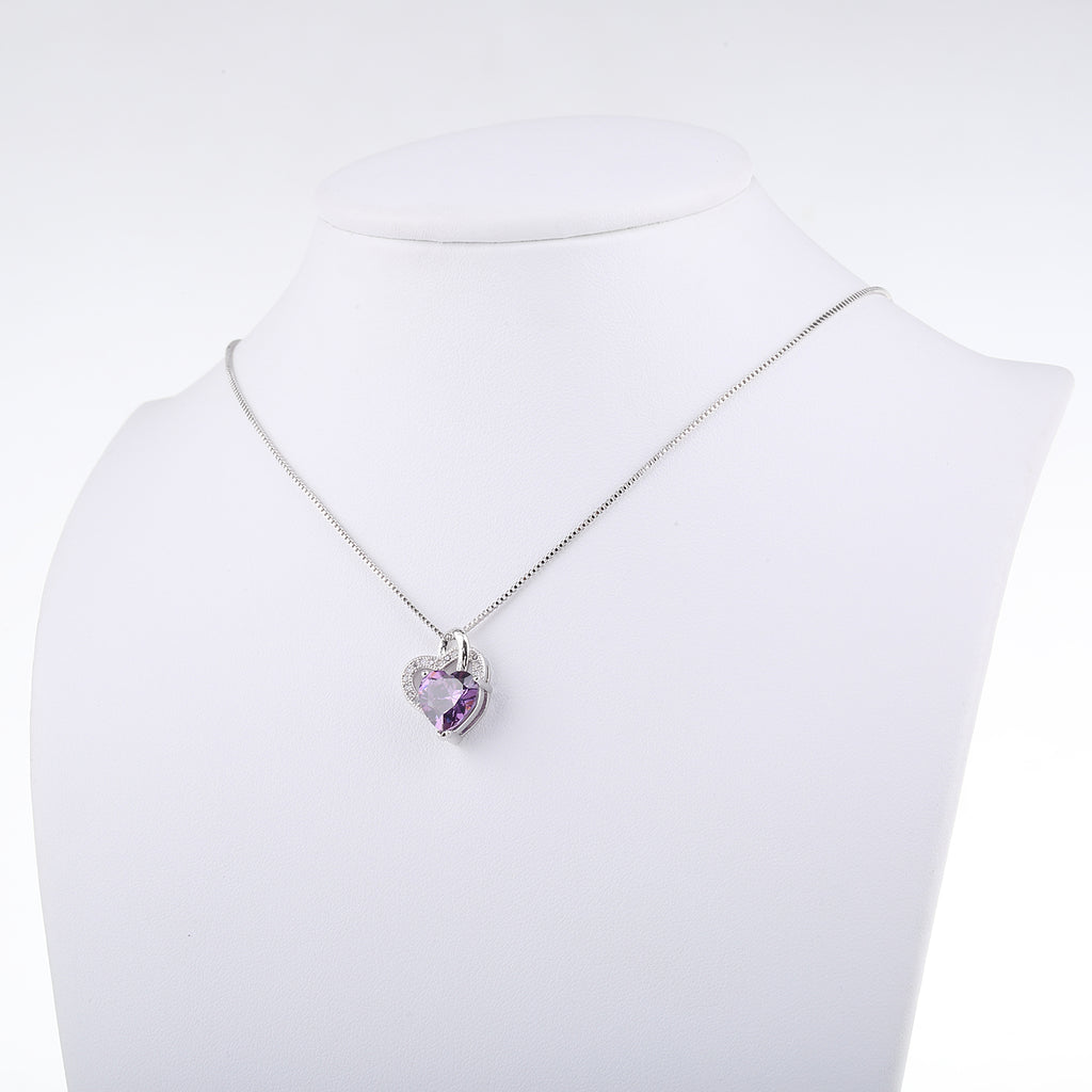 Love you with my whole Heart Crystals Necklace