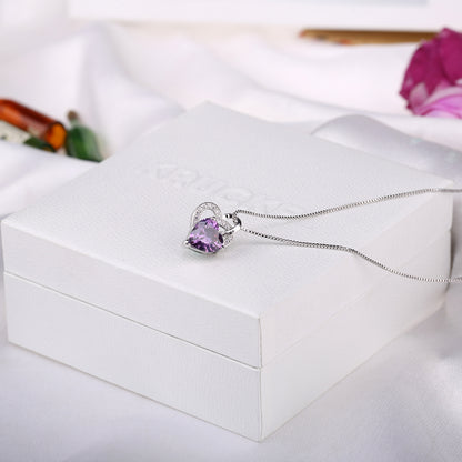 Love you with my whole Heart Crystals Necklace