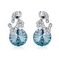 Sparkling Pet my Love Swarovski Crystal S925 Earrings
