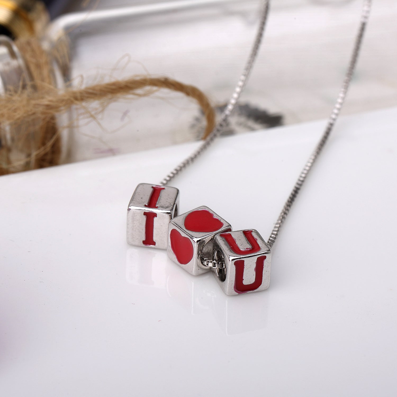 I Love You forever Necklace