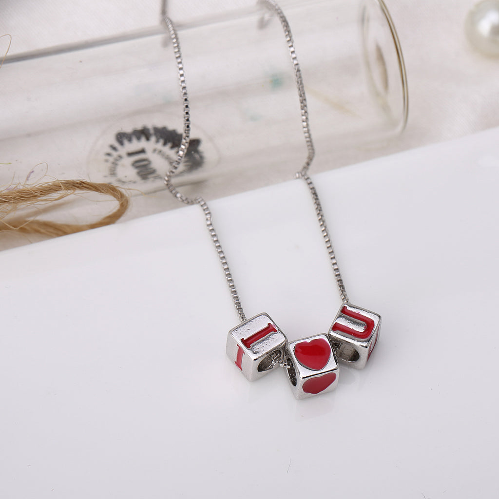 I Love You forever Necklace