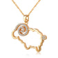 Kruckel; 5011031 Sheep / Mutton / Lamb / Yeanling / Goat Sparkling necklace;
