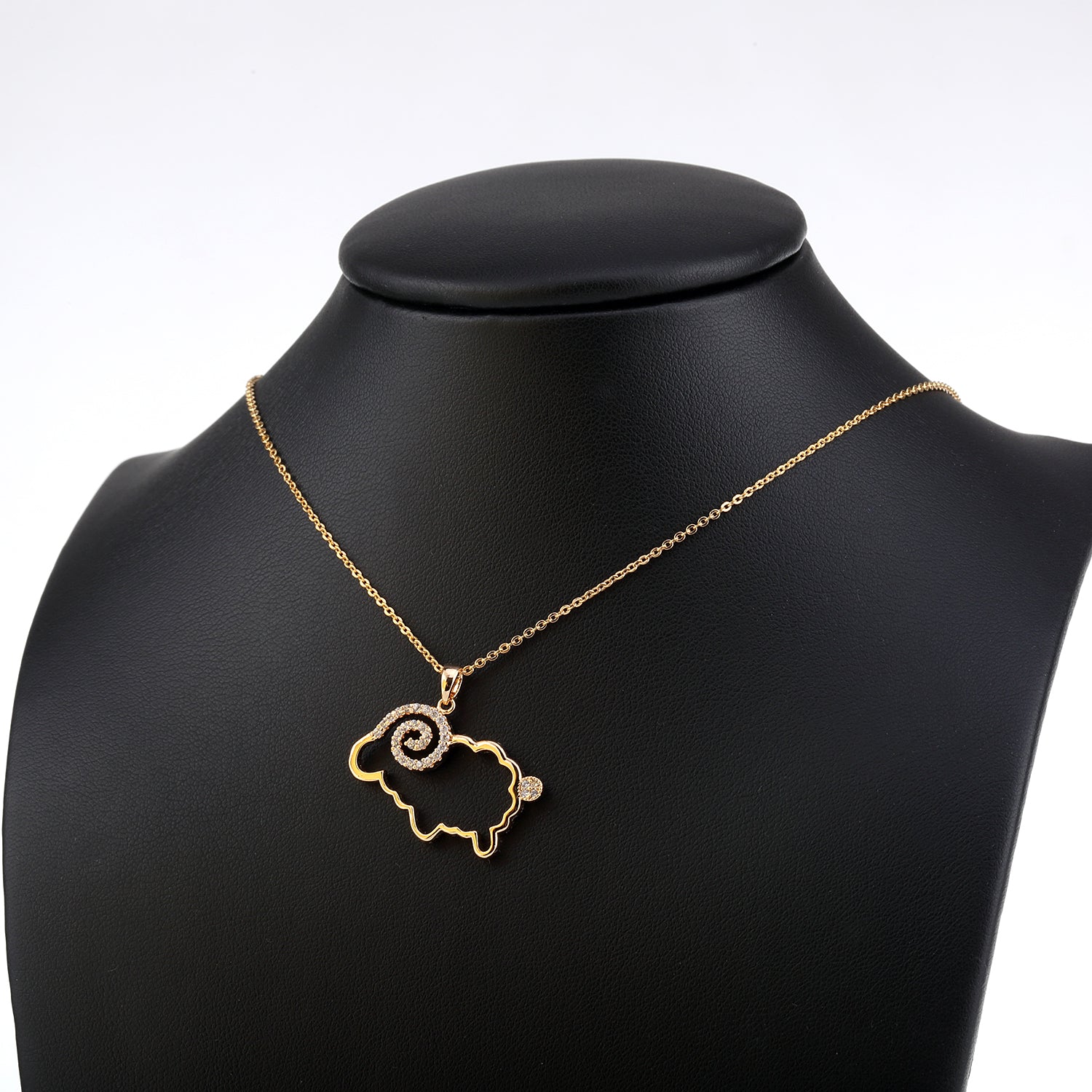 Kruckel; 5011031 Sheep / Mutton / Lamb / Yeanling / Goat Sparkling necklace;