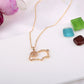 Kruckel; 5011031 Sheep / Mutton / Lamb / Yeanling / Goat Sparkling necklace;